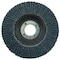 Weiler 4-1/2" Tiger Paw Abrasive Flap Disc, Angled (TY29), 40Z, 7/8" 51119 - alternate 3